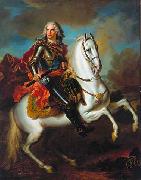 Louis de Silvestre Portrait of August II the Strong USA oil painting artist